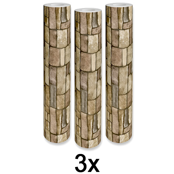 3x Stilizovana 3D Tapeta – Laka Transformacija Zidova | WALLCORWRAP 2+2 BESPLATNO