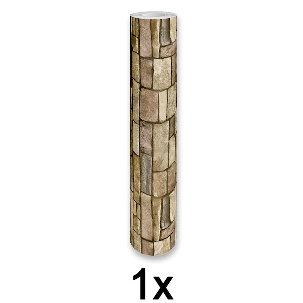 1x Stilizovana 3D Tapeta – Laka Transformacija Zidova | WALLCORWRAP 2+2 BESPLATNO